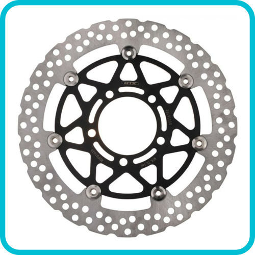 KAWASAKI ZX-10R Ninja MTX Performance Brake Disc Front Floating Wavy Kawasaki MD4161