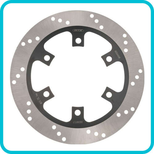 TRIUMPH DAYTONA, SUPER 3, SPEED TRIPPLE, SPRINT, TIGER, TRIDENT, TROPHY (1992-02) Brake Disc (Rear) Solid MD641
