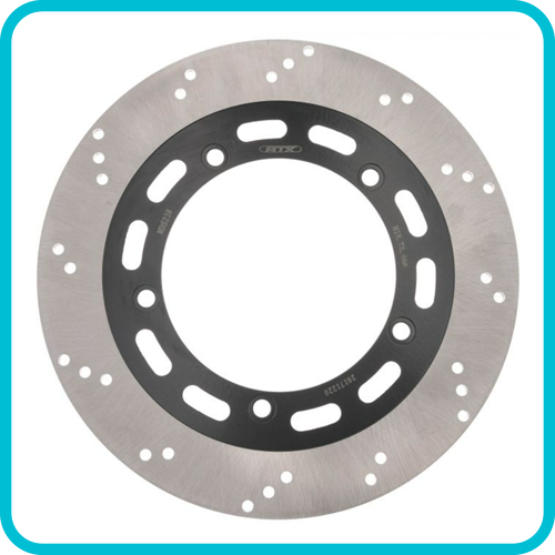 HONDA VT 600 C Shadow Custom MTX Performance Brake Disc Front Solid Round Honda MD1047