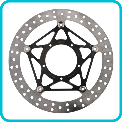 HONDA MTX Performance Brake Disc Front Floating Round Honda MD1188