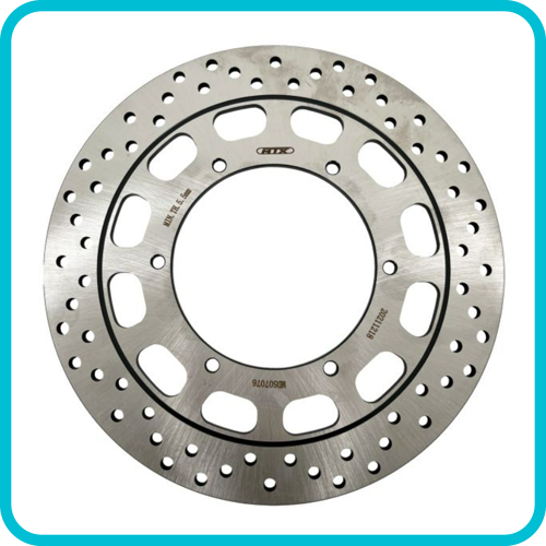 Yamaha XVS950, XVS1300A Midnight Star (2007-17) Performance Brake Disc (Rear) Solid Round Yamaha MD2103