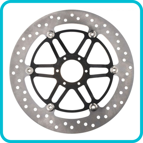 HONDA CBR 1100 XX Super Blackbird MTX Performance Brake Disc Front Floating Round Honda MD1120