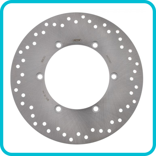 HONDA MTX Performance Brake Disc Rear Solid Round Honda MD1159