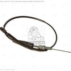KAWASAKI KX60B (1988-03) THROTTLE CABLE 54012-1333