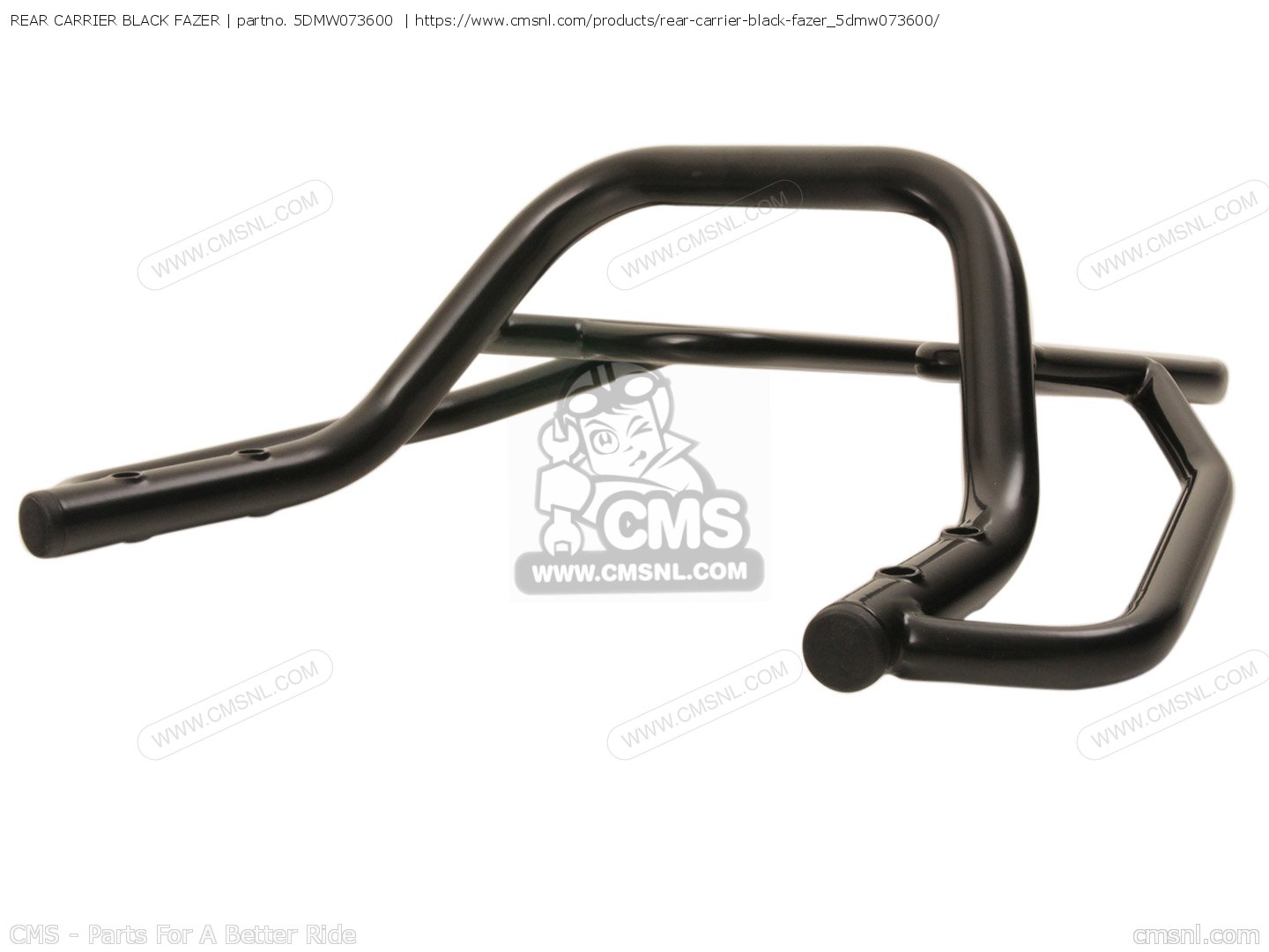 YAMAHA FZS600 FAZER 5DM (2000-02) GENUINE YAMAHA REAR LUGGAGE RACK 5DM-W0736-00 - Image 2