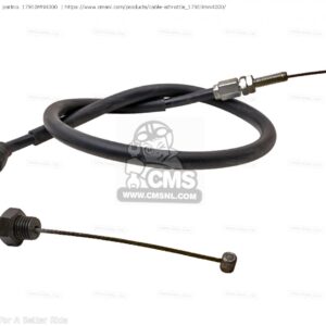 HONDA CBR500F (1987-91), CBR600F HURRICANE (1987-88) THROTTLE CABLE A OPENING 17910-MN4-000