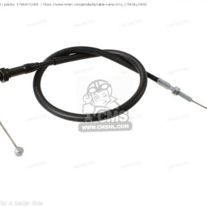HONDA CBR250F (1986), CBR400RR (1989), VF1000F (1984-85), VF700F INTERCEPTOR (1984), VF750F INTERCEPTOR (1983-84) THROTTLE CABLE A OPENING 17910-KY2-405