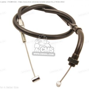 HONDA CBR400RR (1990-94), VF500F & F2 INTERCEPTOR (1984-86) THROTTLE CABLE A OPENING 17910-MV4-000