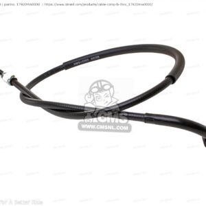 HONDA CBR900RR FIREBLADE (1992-99) THROTTLE CABLE B CLOSING 17920-MW0-000