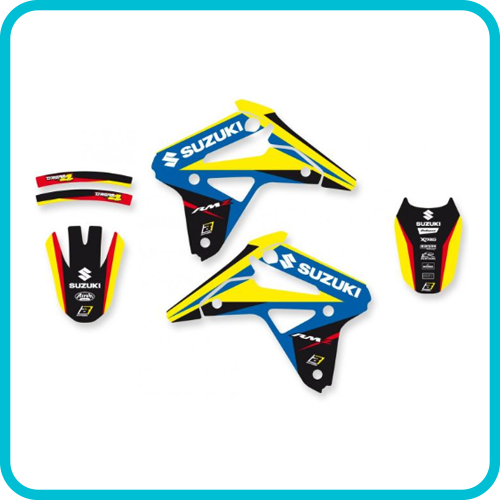 SUZUKI 2005-07 RMZ450 DREAM-4, BLACKBIRD DECAL KIT 2315N, BB2315N