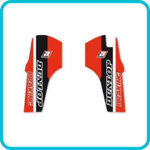 HONDA CRF250/450 2019-20 FORK COVER DECAL, BLACKBIRD 5143N