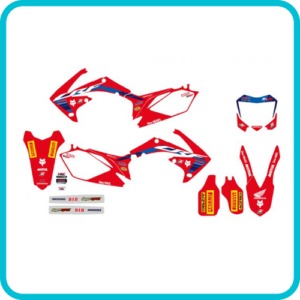 HONDA CRF450 2004-08 DECAL SET BLACKBIRD 2134R23