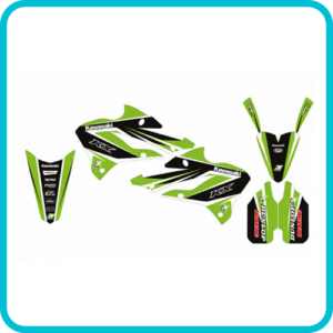 KAWASAKI KX 85 2022 DREAM 4 GRAPHICS, DECAL KIT BLACKBIRD 2426N