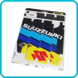 SUZUKI RMZ 250 2010-2018 RAD LOUVER DECALS, BLACKBIRD DECALS A302R7