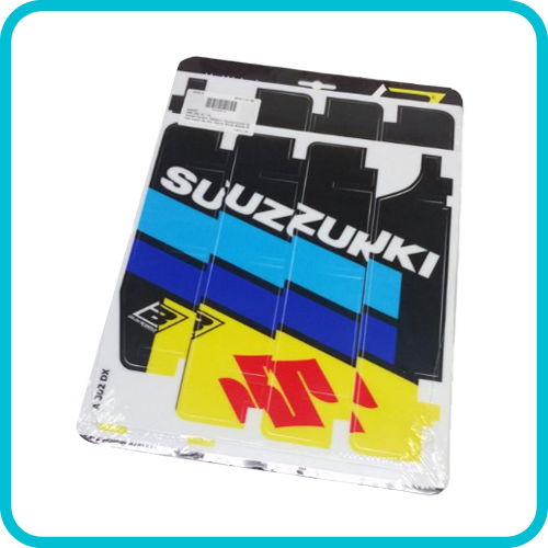 SUZUKI RMZ 250 2010-2018 RAD LOUVER DECALS, BLACKBIRD DECALS A302R7