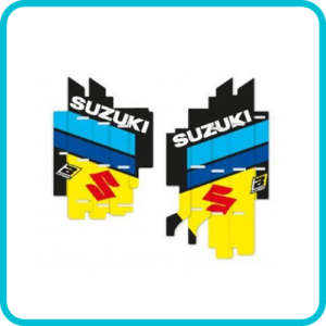 SUZUKI RMZ250 1999-22 RAD LOUVER DECAL, BLACKBIRD A305R9