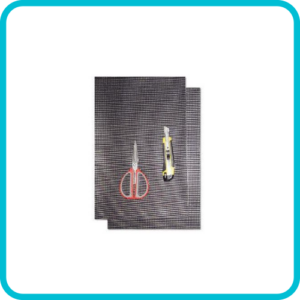 CARBON LOOK SHEET PACK 2, 47x33cm BLACKBIRD 5003