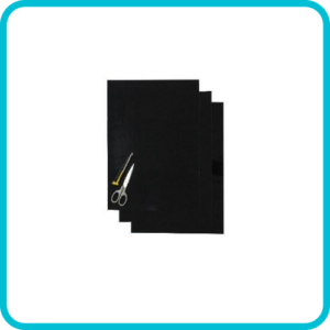 PACK/3 47x33cmTHICK BACKING SHEETS, BLACKBIRD PER SHEET