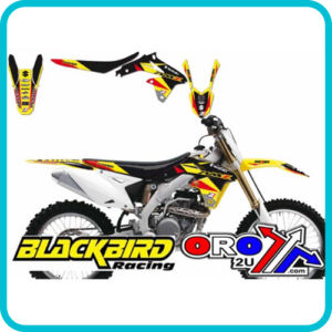 SUZUKI RMZ450 2008 - 2017, DREAM 3 DECAL KIT, BLACKBIRD 8316E