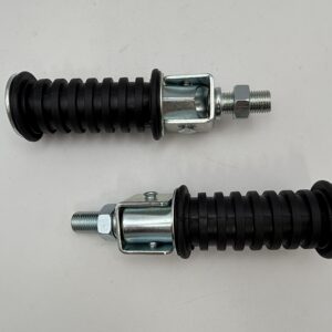 Footrests 10mm Round MMP260010H (PAIR) UNIVERSAL
