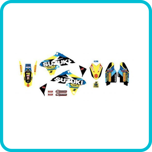 SUZUKI RM-Z250 2010-18 WORLD RESTYLE, REPLICA BLACKBIRD KIT 8319R7