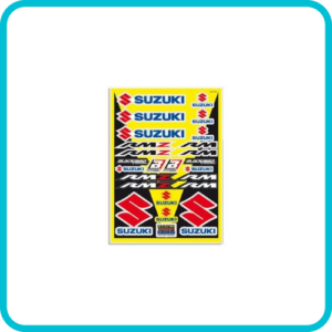 SUZUKI UNIVERSAL KIT, STICKER SHEET BLACKBIRD 5329