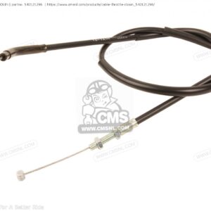 KAWASAKI ZX1000 A1, GPZ1000RX (1986-89) THROTTLE CABLE CLOSING 54012-1296 (GENUINE KAWASAKI)