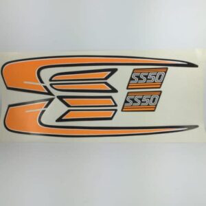 HONDA SS50Z, K2, B2 FUEL TANK & SIDE PANEL DECAL KIT R-4C 06170051700ZD