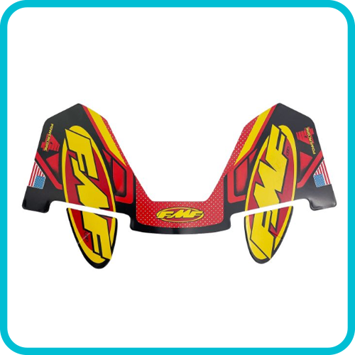 Sticker Vinyl Hex Powercore 4 Exhaust Wrap Decal - FMF 014842
