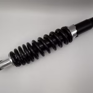 MONO Shock 285mm Long Pin+Fork Mopeds, Scooters (Black Spring) 10mm Top Hole 8mm Bottom MMP662850H