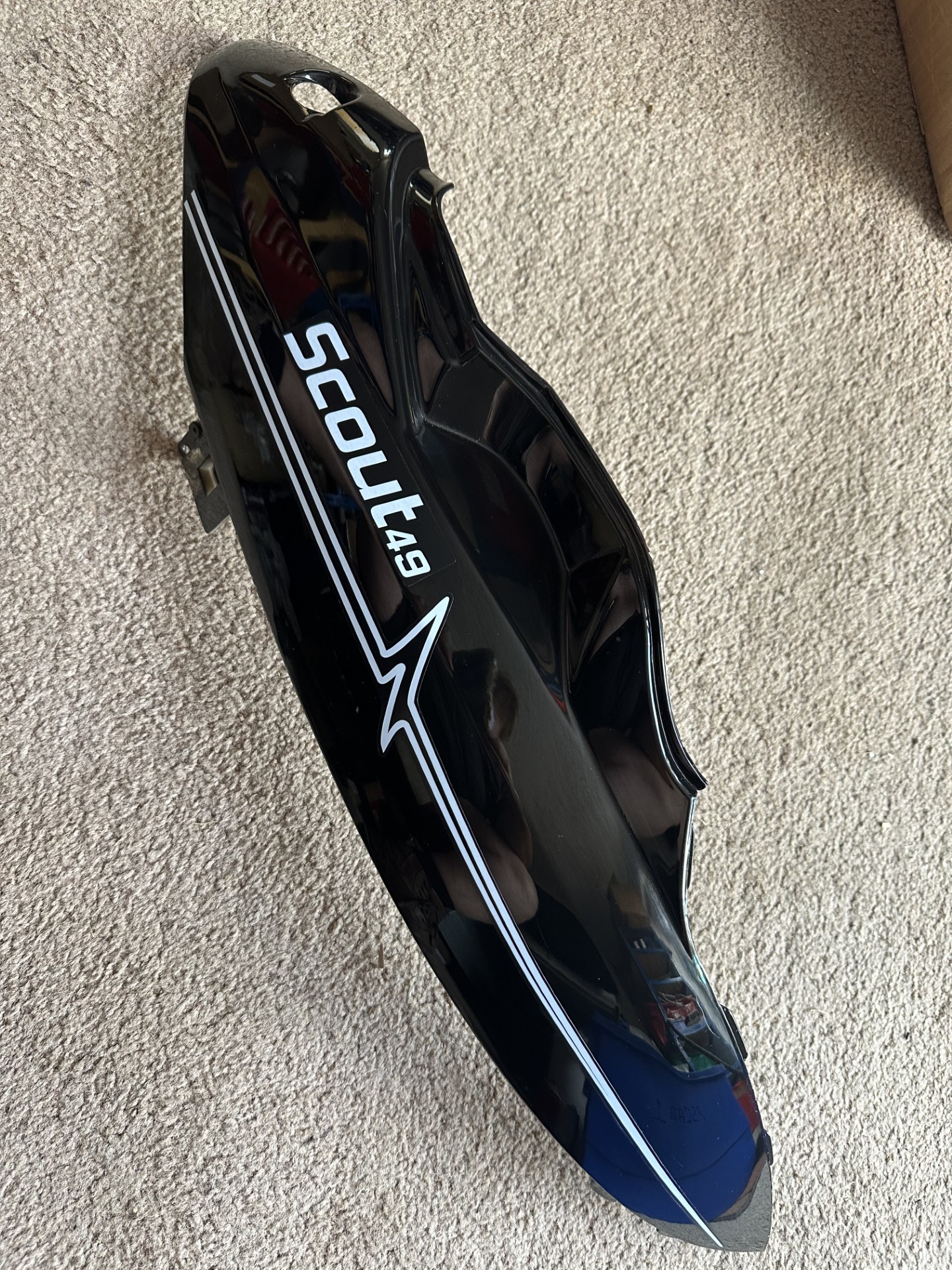 LEXMOTO SCOUT (BT49QT-9), PULSE SCOUT & OTHER CHINESE SCOOTERS (SEE LIST) R/H SIDE PANEL IN BLACK NOS MMPLSRHSP