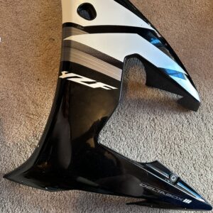 YAMAHA YZF-R6 5SL (2003-4) L/H FAIRING SIDE PANEL GLOSS BLACK 5SL-W283U-10-P4 PRE-OWNED