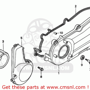 HONDA FES250 FORESIGHT (1997-00) DRIVE BELT COVER GASKET RUBBER 11395-KFG-000