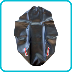 POLARIS PREDATOR 2003-06 BLACK CARBON ATV SEAT COVER