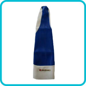 SUZUKI LTZ400 2003-08 ATV SEAT COVER BLUE / SEAT COVER WHITE