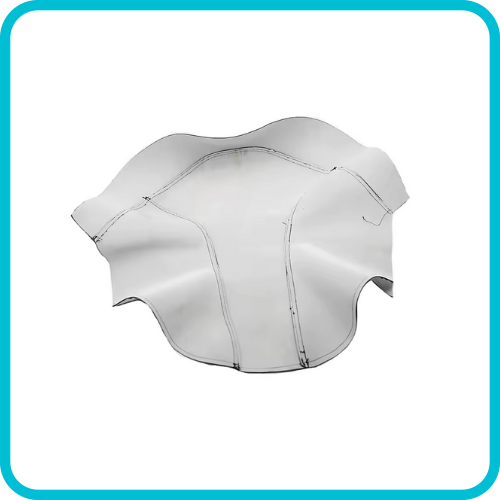 SUZUKI LT 80 (1987-06) BLACK SMOOTH 45100-40B10-W56 45100-40B20-W56 SEAT COVER - Image 3