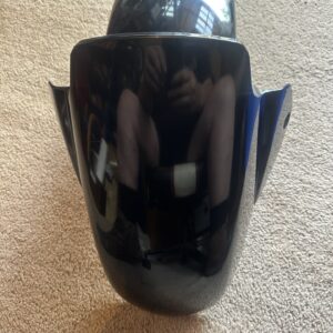 YAMAHA YP125R X-MAX, YAMAHA YP250R X-MAX FRONT MUDGUARD IN GLOSS BLACK (2006-09) NEW 1B9-F15110-0LK