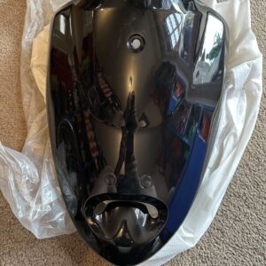 LEXMOTO SCOUT, PULSE SCOUT FRONT PANEL ETC ETC SEE FITMENT LIST  (GLOSS BLACK) 601103-TA9-0002 NEW!