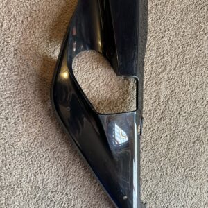 YAMAHA YZF-R125 (2009-17) LOWER INNER FAIRING PANEL GLOSS BLACK NEW OLD STOCK BUT MARKED SO DISCOUNTED 5D7-F8385-30-P7