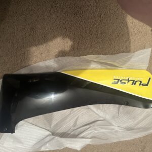 PULSE PHANTOM 50/125cc SCOOTER R/H LOWER SIDE PANEL YELLOW/BLACK PP50125RHSPYB