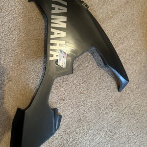 YAMAHA YZF600R R6 4TV/4WD/4WE (2002-03) L/H FAIRING LOWER PANEL IN MATT BLACK GENUINE NEW 4TV-Y283U-1J-P3