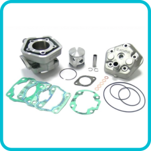 KTM SX/XC 65 2001-08, CYLINDER FULL KIT 50MM ATHENA P400270100002 80CC BIG BORE, (piston included)