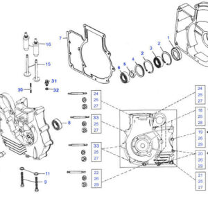 350 Bullet (1975 - 2008) Crank Case