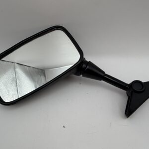 KAWASAKI L/H FAIRING MIRROR BLACK 60mm CENTRE MOUNTING HOLES GPX/GPX/ZZR ETC KAWLHM