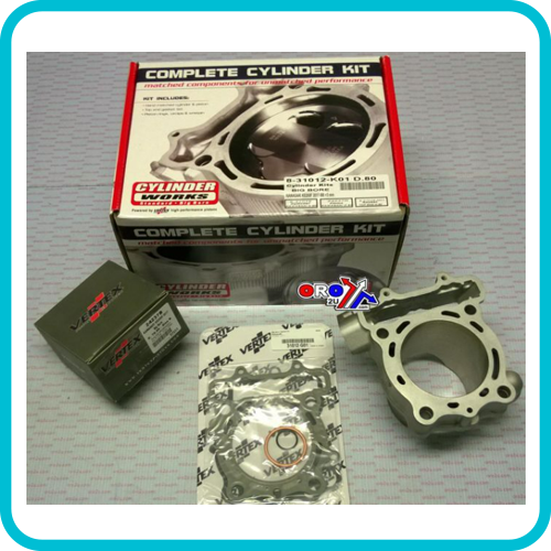 KAWASAKI KX250F 2017-18 CYLINDER KIT 80, WORKS CYLINDER 31012-K01 BIG BORE