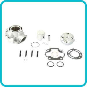 KAWASAKI KX 65 2002-25, CYLINDER FULL KIT 50mm ATHENA P400250100007 80CC BIG BORE, (piston included)
