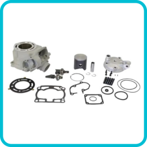 KAWASAKI KX125 2003-07 CYLINDER FULL KIT 58mm ATHENA 144CCa BIG BORE PISTON INCLUDED P400250100011