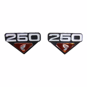 Honda CB250B4/K4, CL250 Air Filter Cover Emblems (PAIR) MMP913222