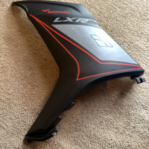 LEXMOTO LXR125 L/H SIDE FAIRING MAT BLACK/GRAY PRE-OWNED PNLSL032