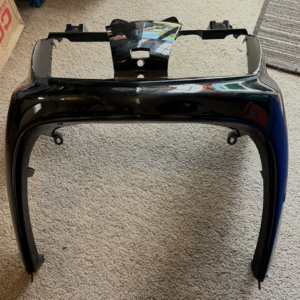 YAMAHA YP125R X-MAX, YAMAHA PY250R X-MAX (2002-07) LOWER FRONT FAIRING PANEL BLACK (PRE-OWNED) 1B9-F83510-00-MX